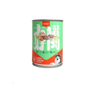 کنسرو-سگ-با-طعم-تکه-های-گوشت-برند-wanpy